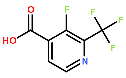 3-fluoro-2-(trifluoromethyl)pyridine-4-carboxylic acid